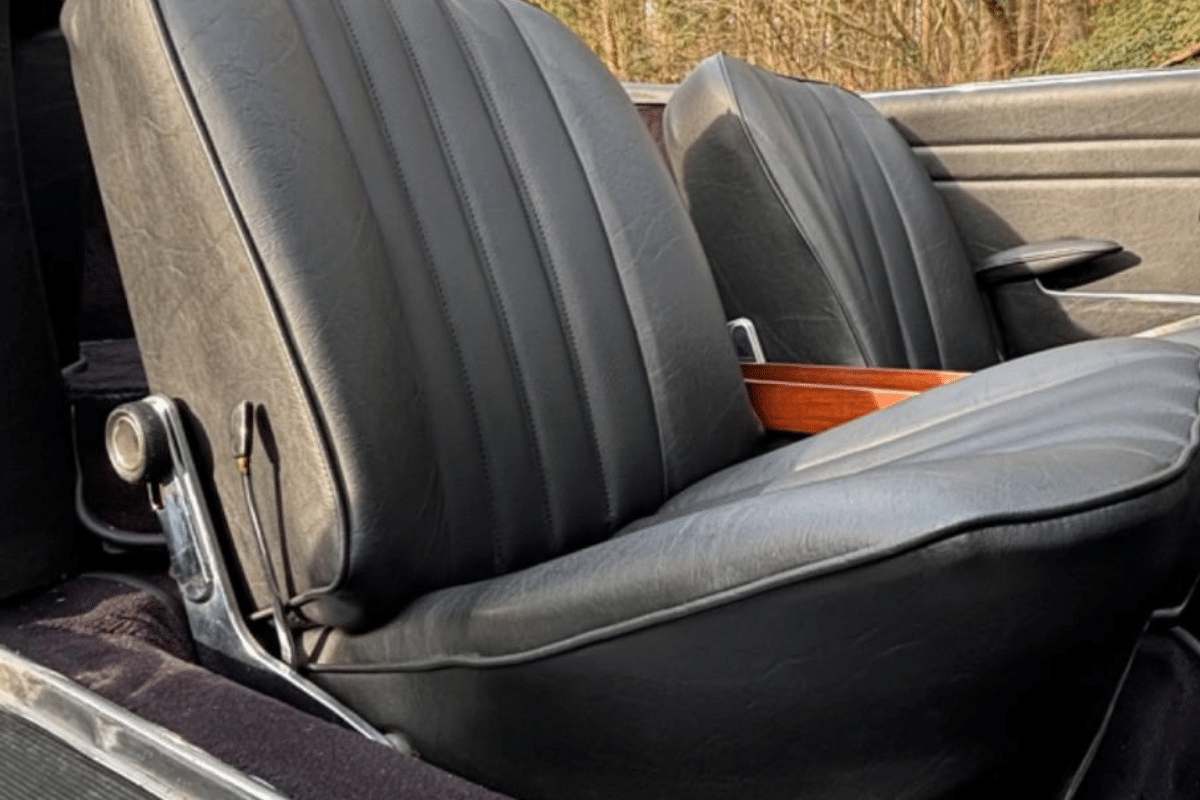 MERCEDES 230 SL Pagode BVM4 - 1965 vue intérieure