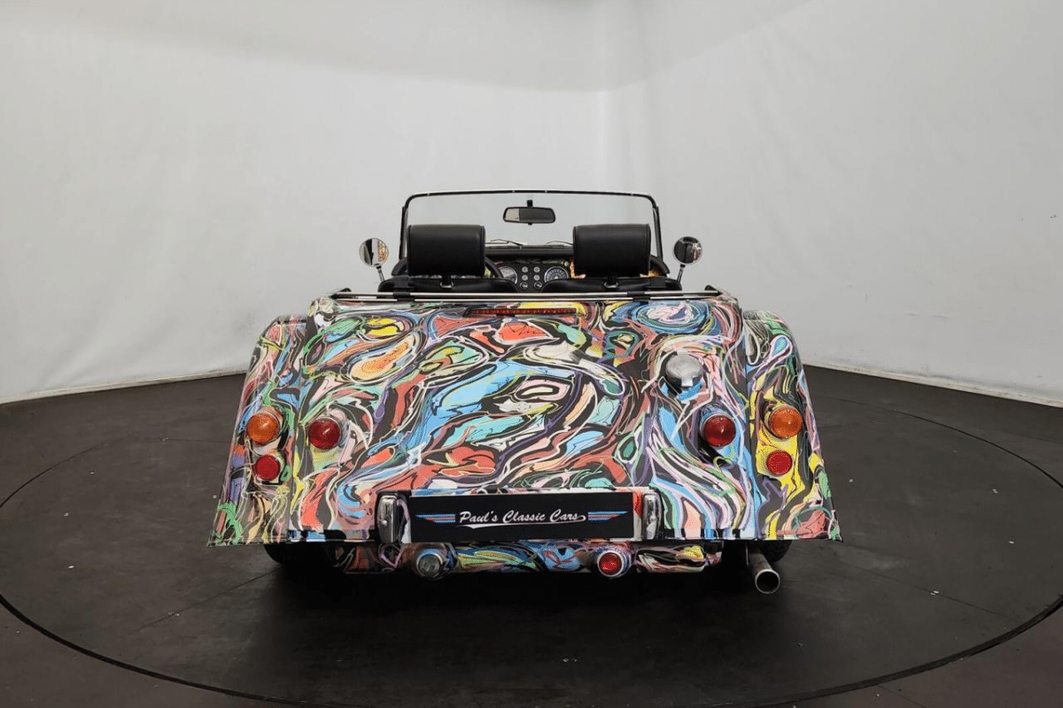MORGAN 2010 Prix 55.000€ Véhicules de collection vue de derrière