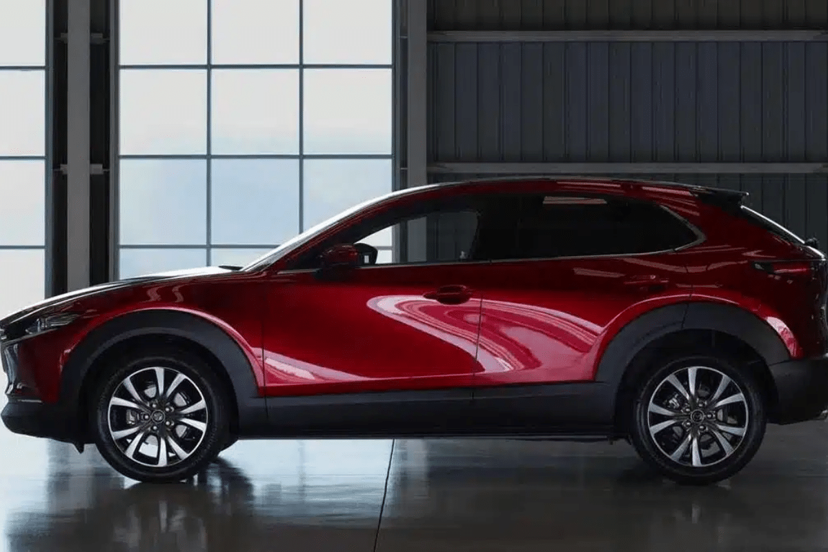 Mazda CX‑30 2025 vu de profil