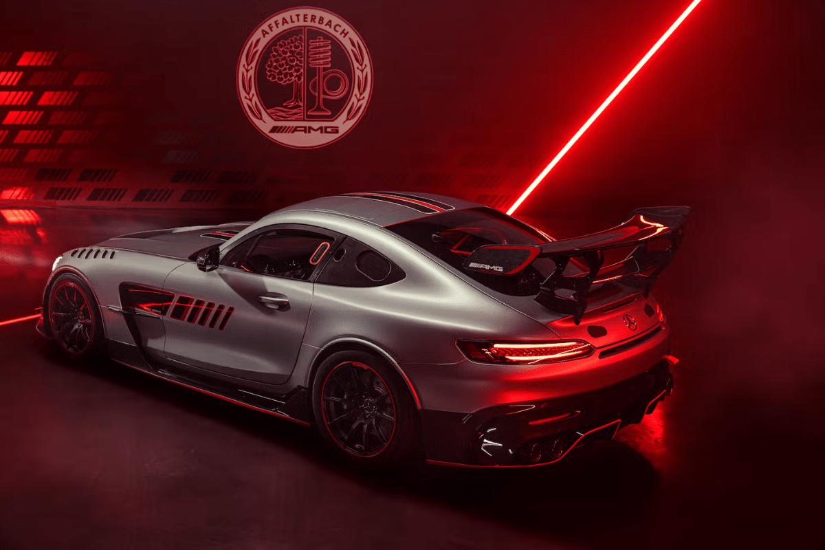Mercedes-AMG GT Track Sport vue arrière