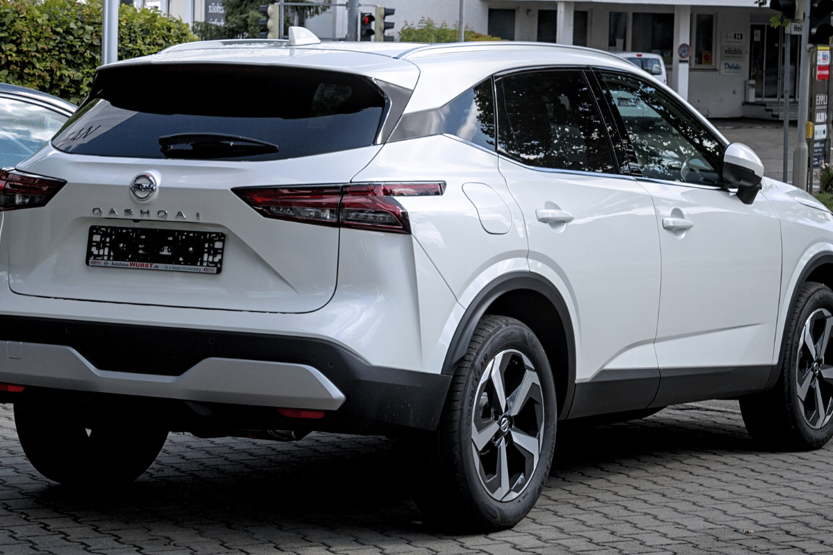 Nissan Qashqai vue arrière