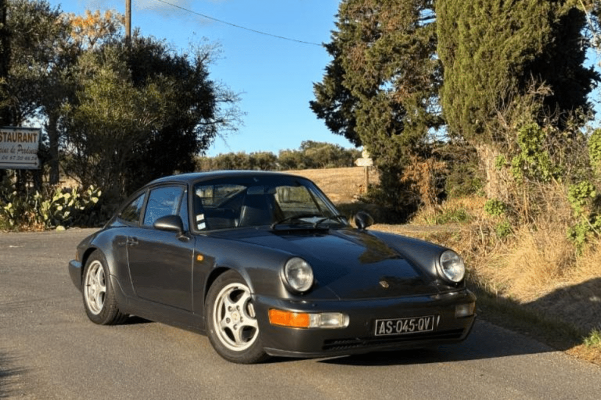 PORSCHE 911 964 carrera 4 - 1989 vue de face