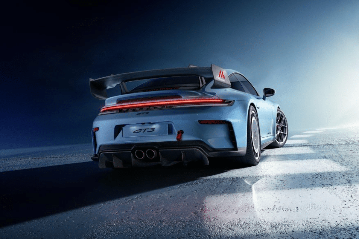 Porsche 911 GT3 vue arrière