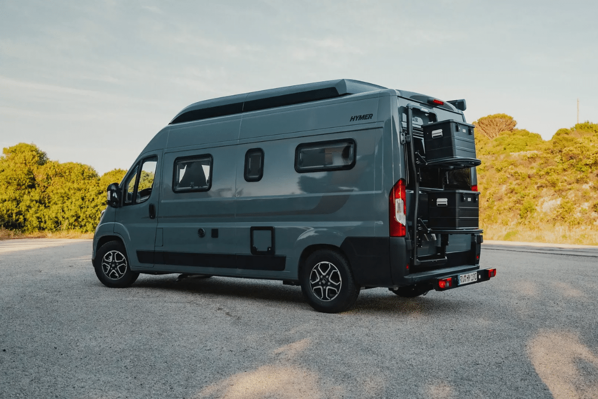Hymer Redwood vue arrière