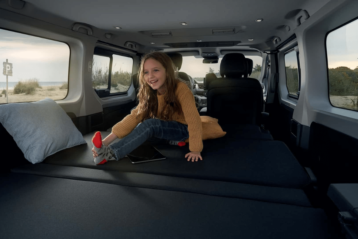 Renault Trafic Escapade lit de couchage