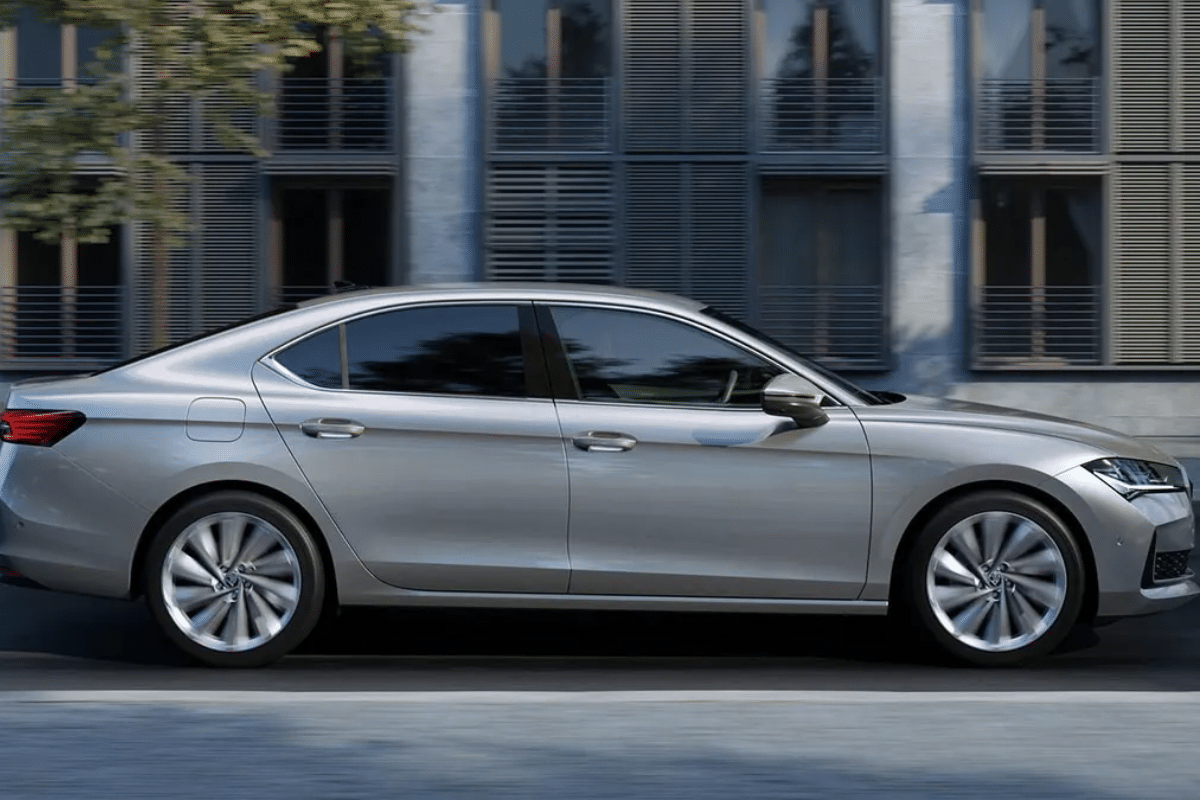 Skoda Superb vu de profil