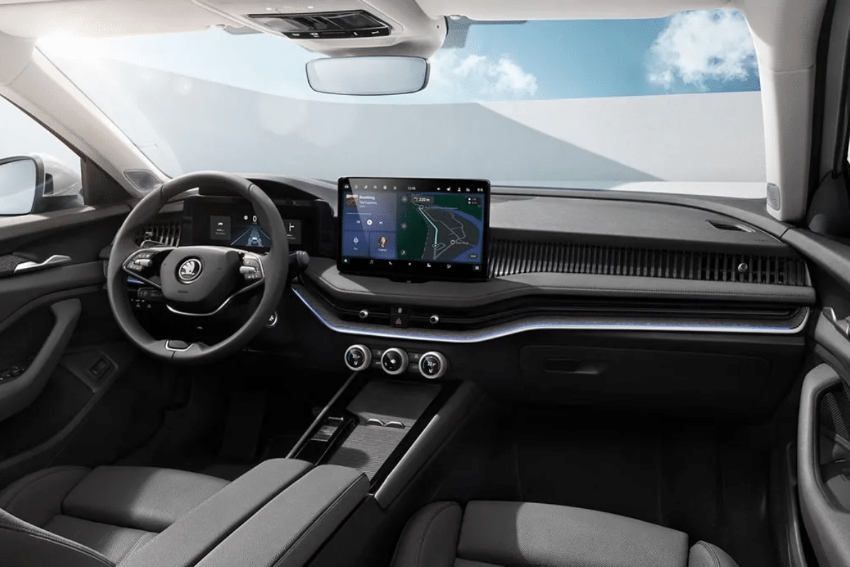 Skoda Superb design intérieur