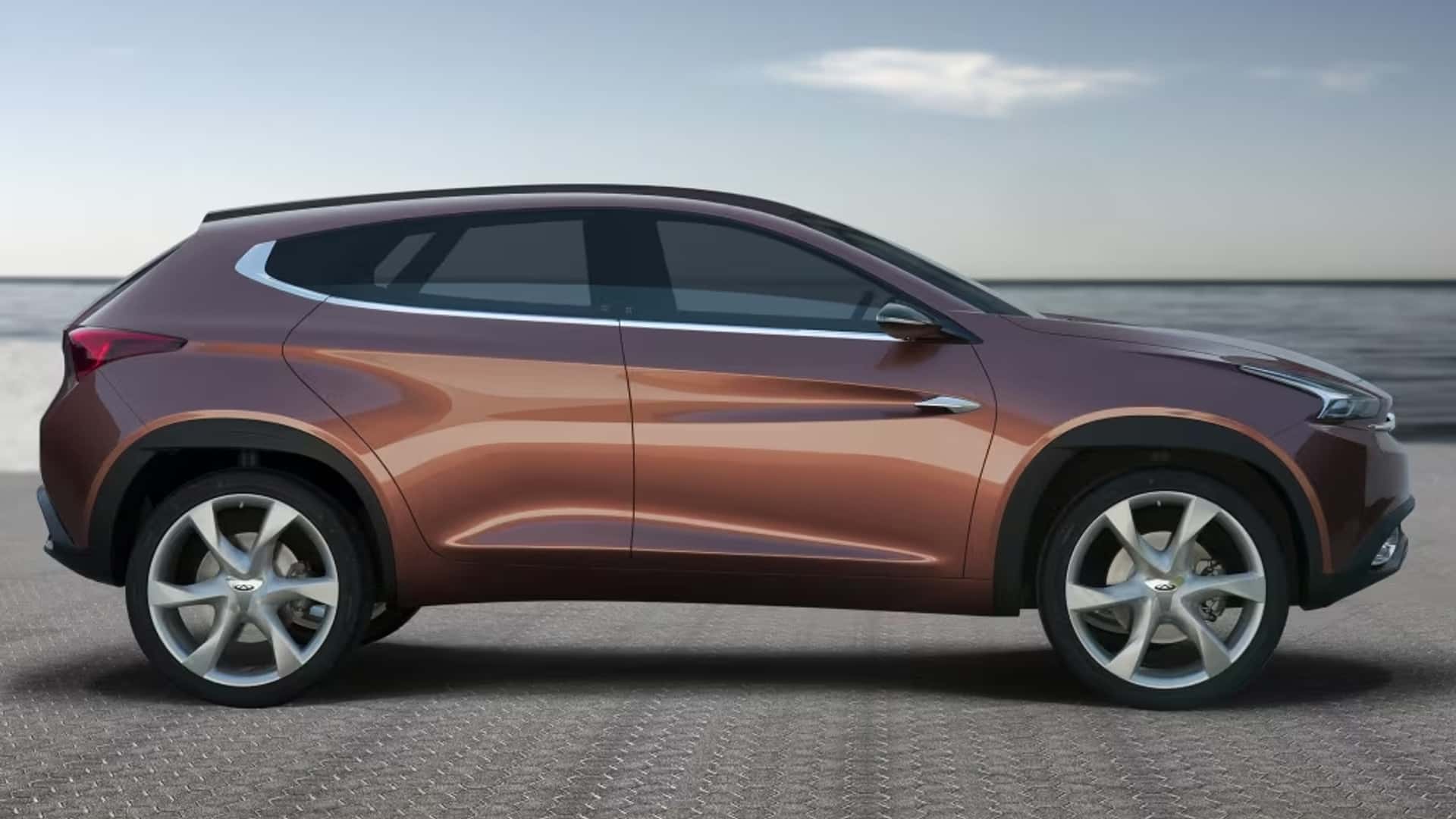 Chery TX Concept vu de profil