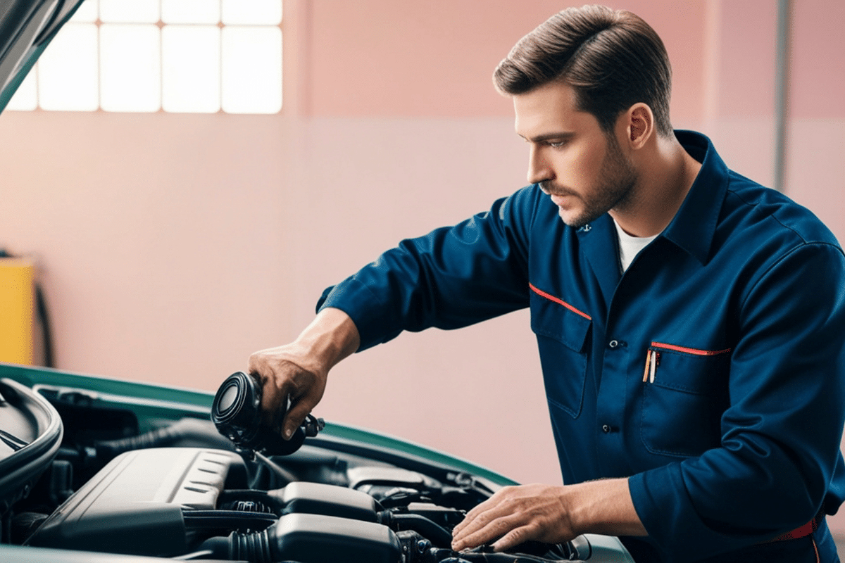 Entretien du moteur d'automobile
