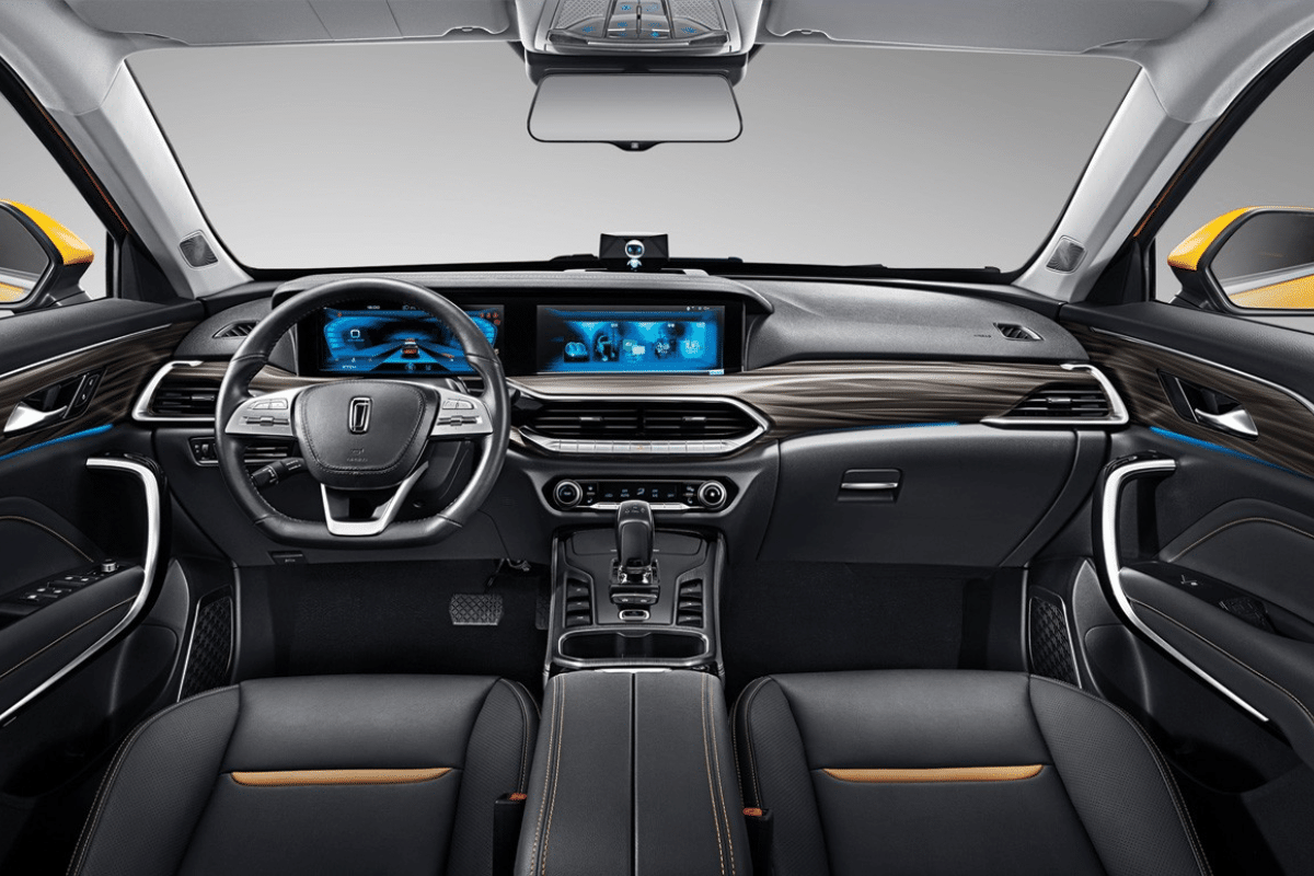Bestune T77 design intérieur