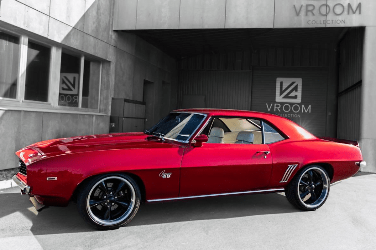 CHEVROLET Camaro - 1969 vue de profil