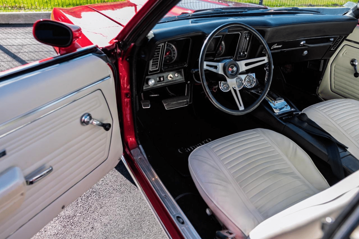 CHEVROLET Camaro - 1969 vue du volant