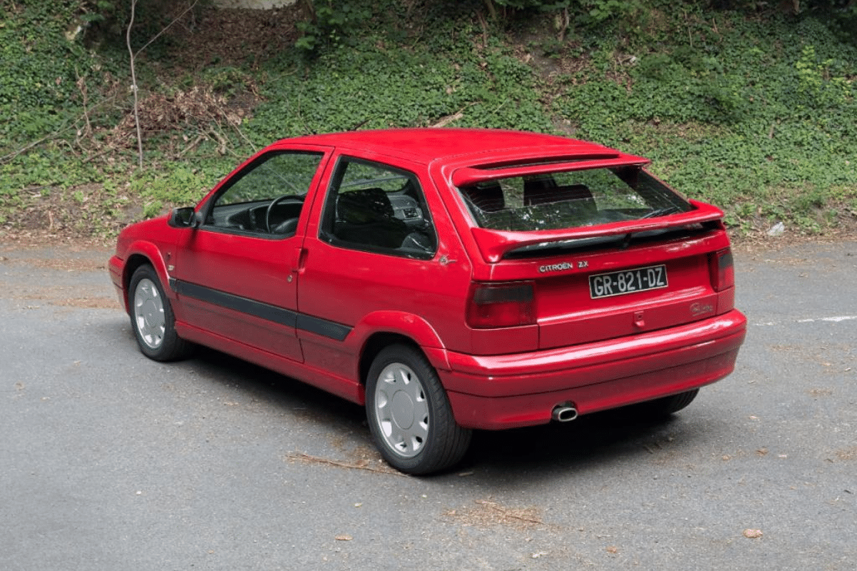 CITROEN ZX 16V 2.0i Pierre Lartigue - 1998 vue de derrière