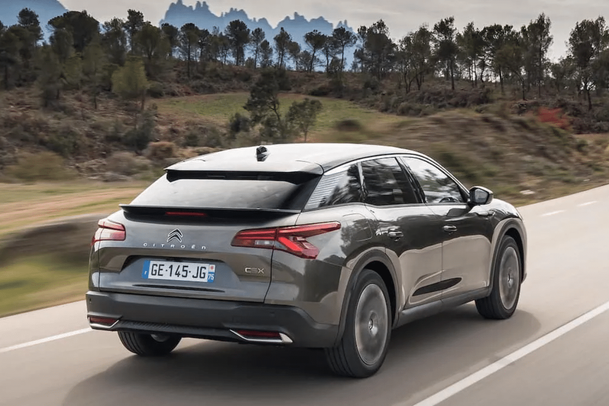 Citroën C5 X vue arrière