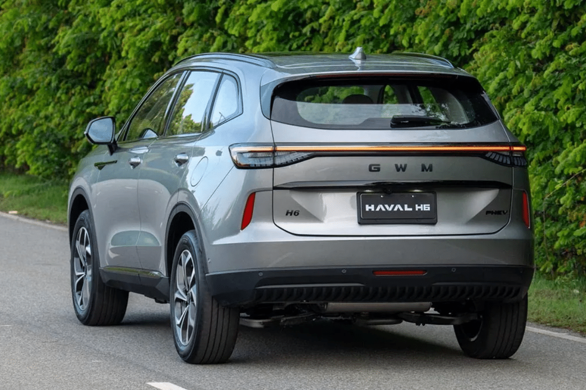 Haval H6 HEV vue arrière