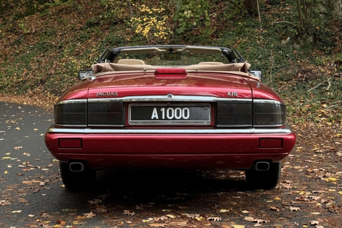 JAGUAR XJS Cabriolet 4.0 - 1993 vue de derrière