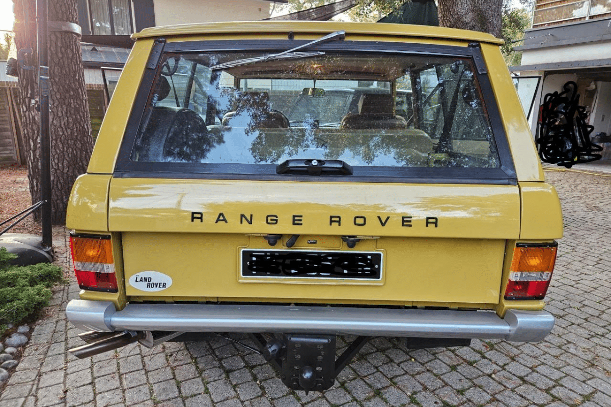 LAND ROVER Range Rover Coupé V8 - 1978 vue de derrière