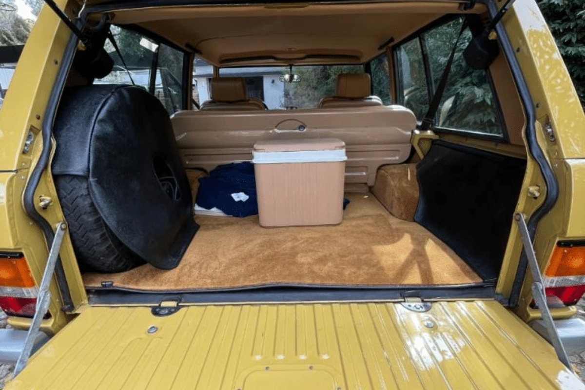 LAND ROVER Range Rover Coupé V8 - 1978 vue du coffre