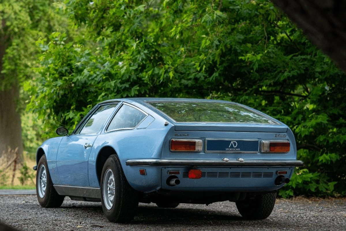MASERATI Indy 4200 Vignale - 1970 vue de derrière
