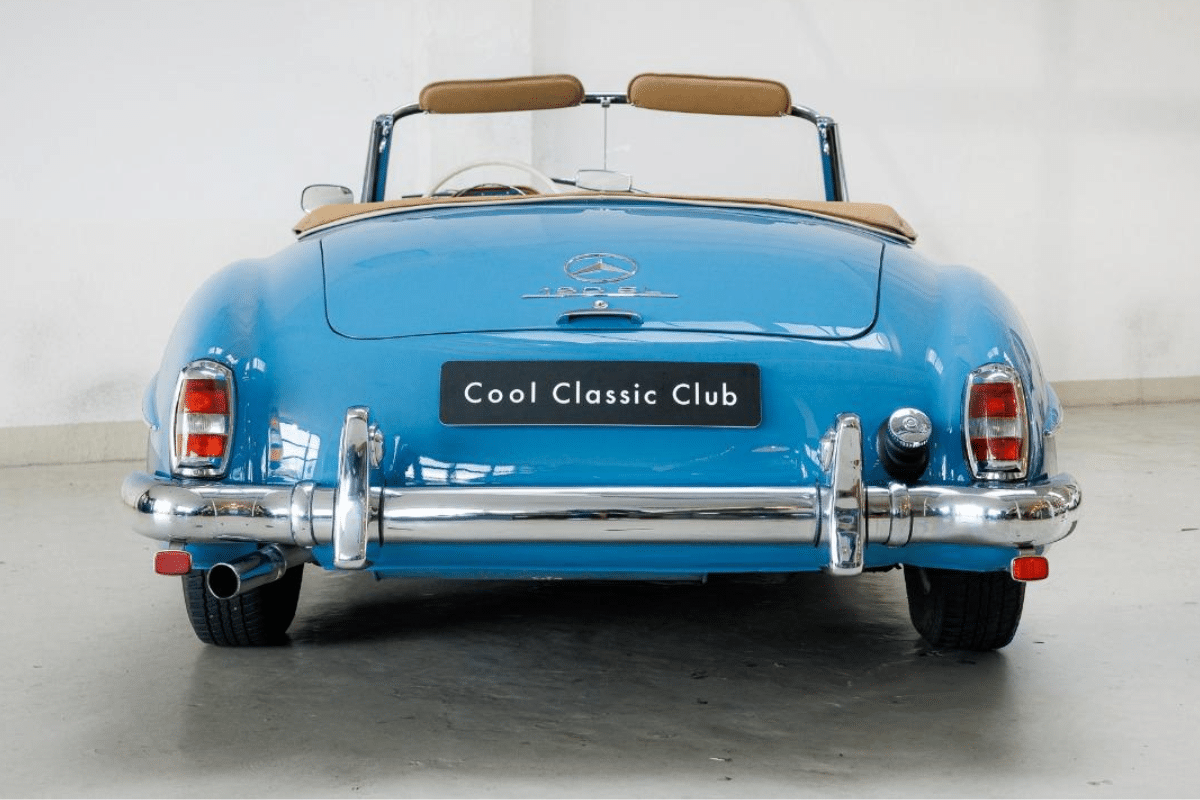 MERCEDES 190 SL SL - Full Matching - - 1961 vue de derrière