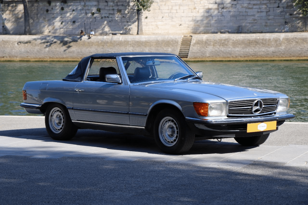 MERCEDES 380 SL - 1984 vue de face