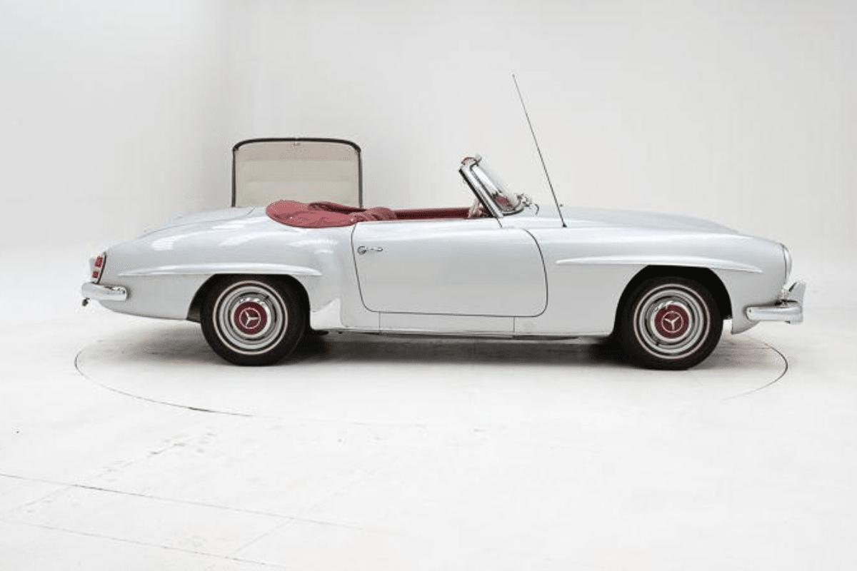 MERCEDES-BENZ 190 SL + Hardtop - 1962 vue de profil