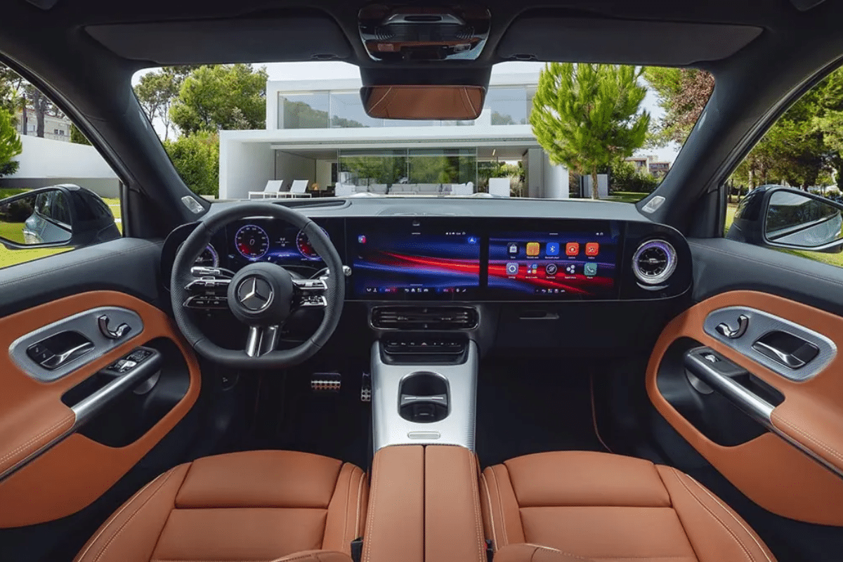 Mercedes GLB design intérieur