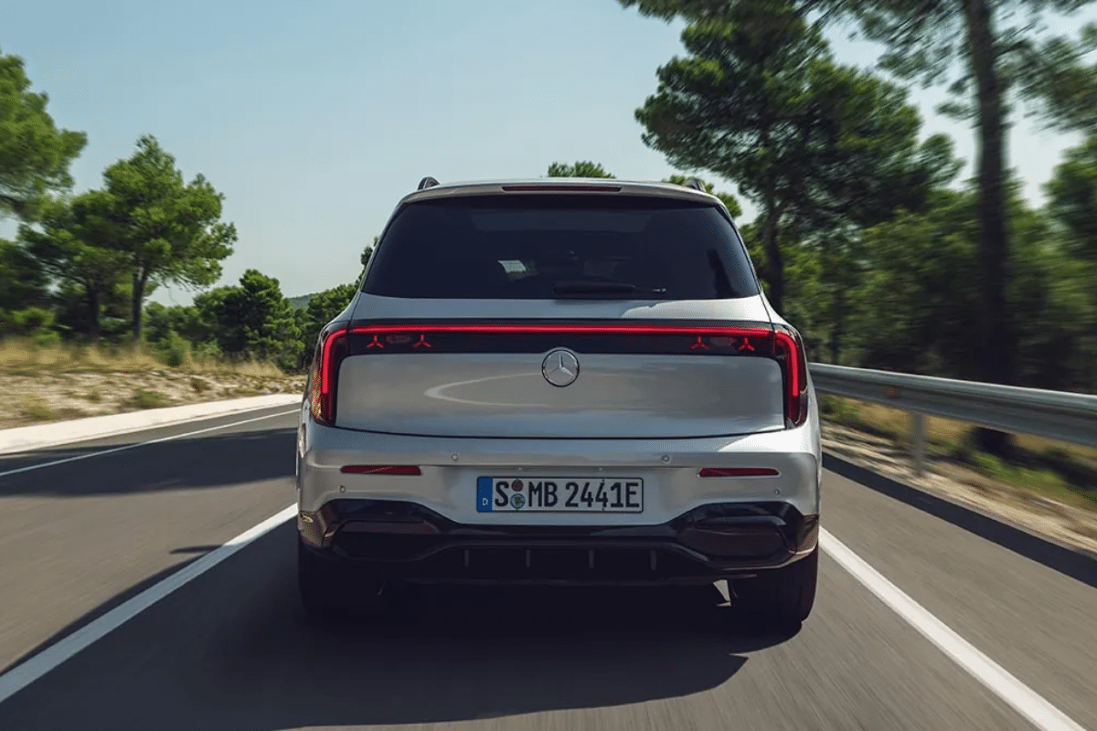 Mercedes GLB vue arrière