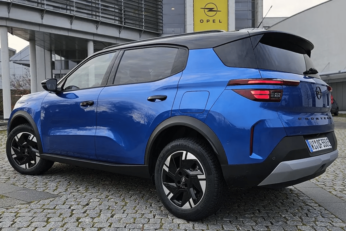 Opel Frontera Electric Extended Range desgin extérieur