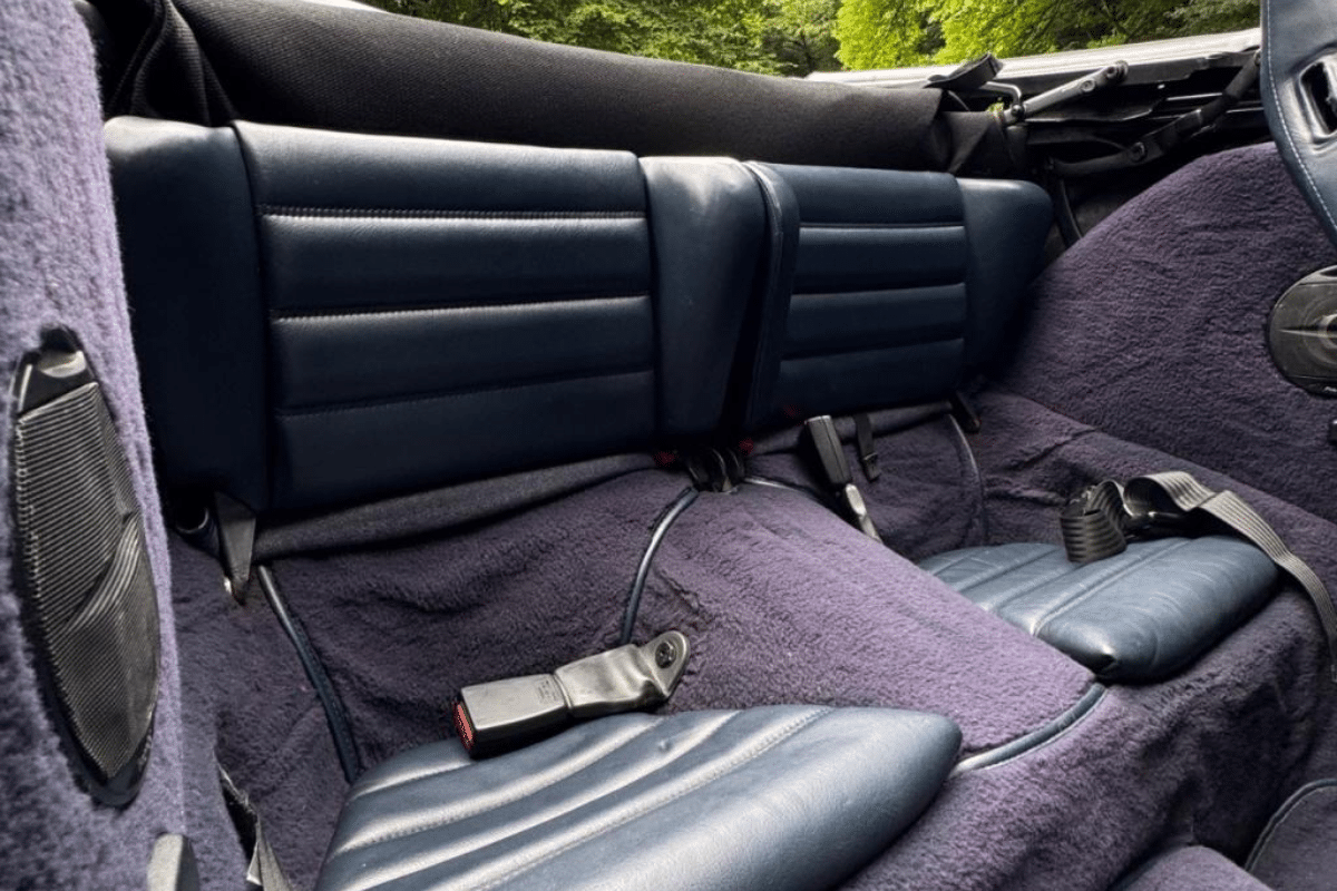PORSCHE 911 3.2L Cabriolet - 1985 vue intérieure