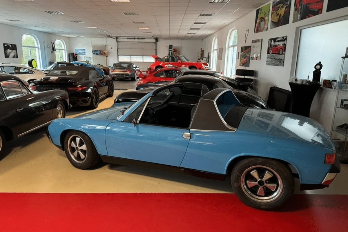 PORSCHE 914 914 6 2,4T - 1975 vue de profil