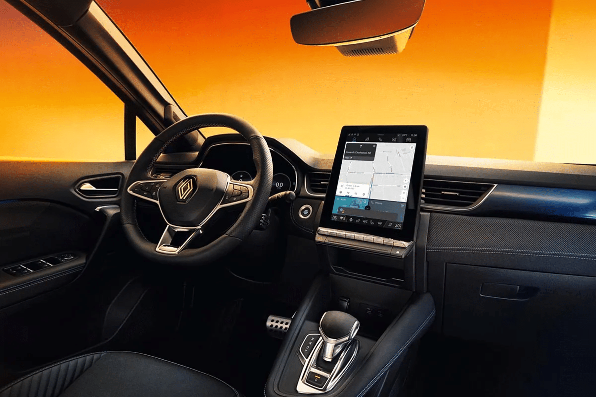 Renault Captur ECO-G 2025 design intérieur