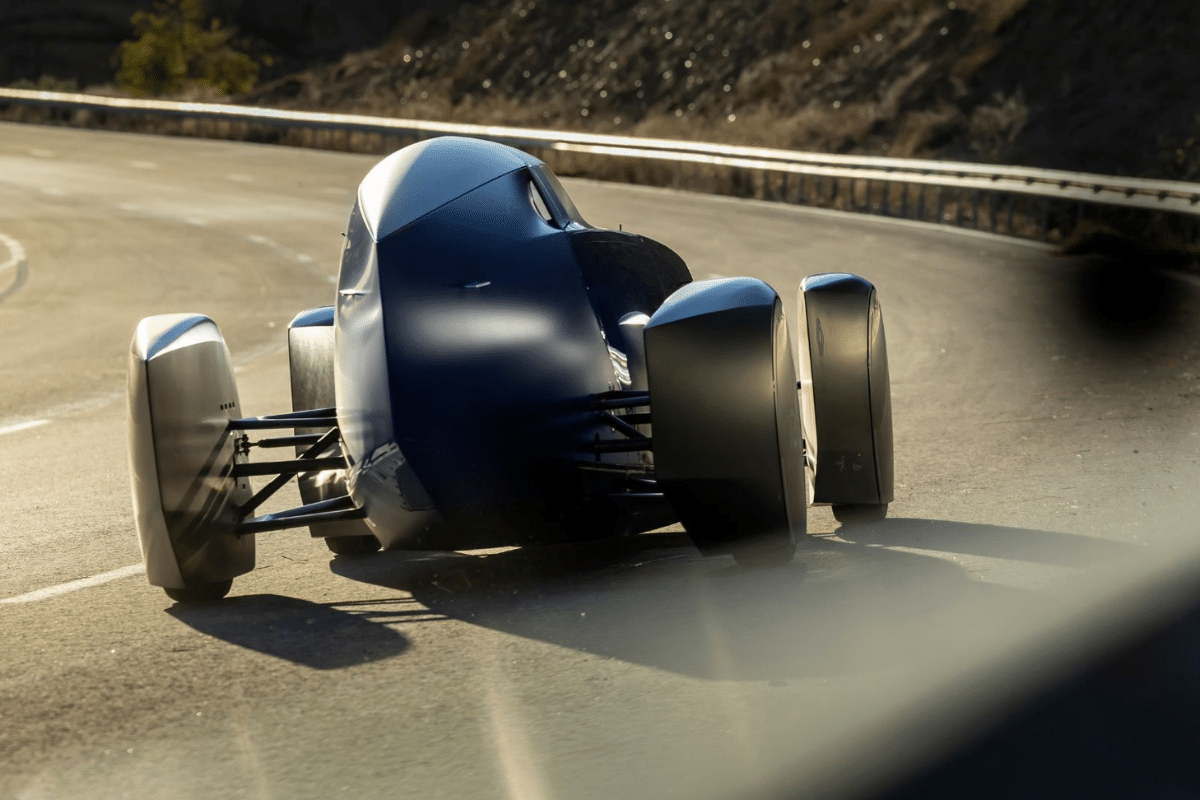 Renault Filante Record 2025 vue arrière