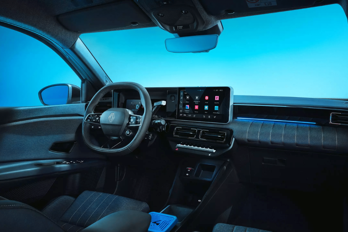 Renault R4 électrique design intérieur