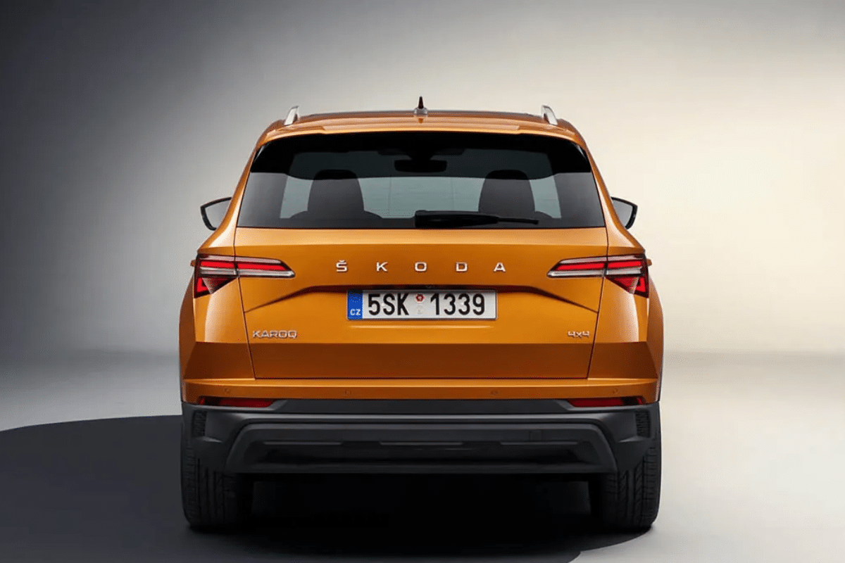 Skoda Karoq vue arrière