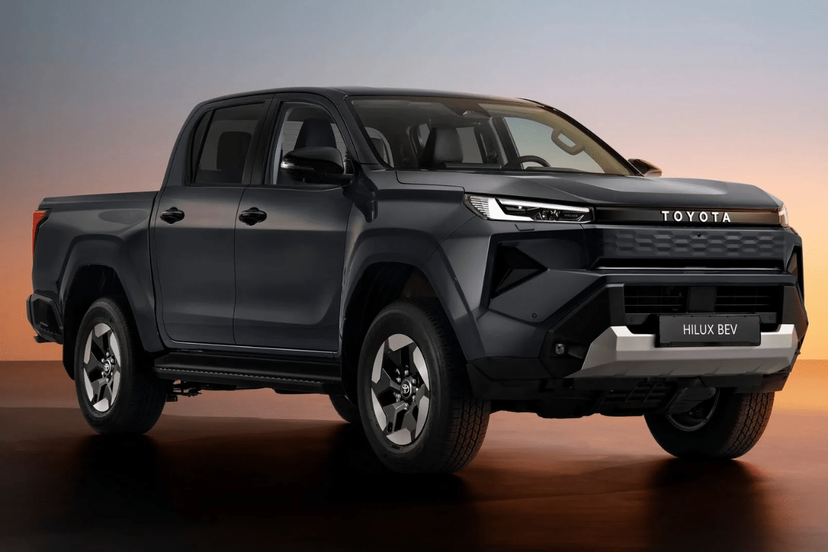 Toyota Hilux électrique design extérieur