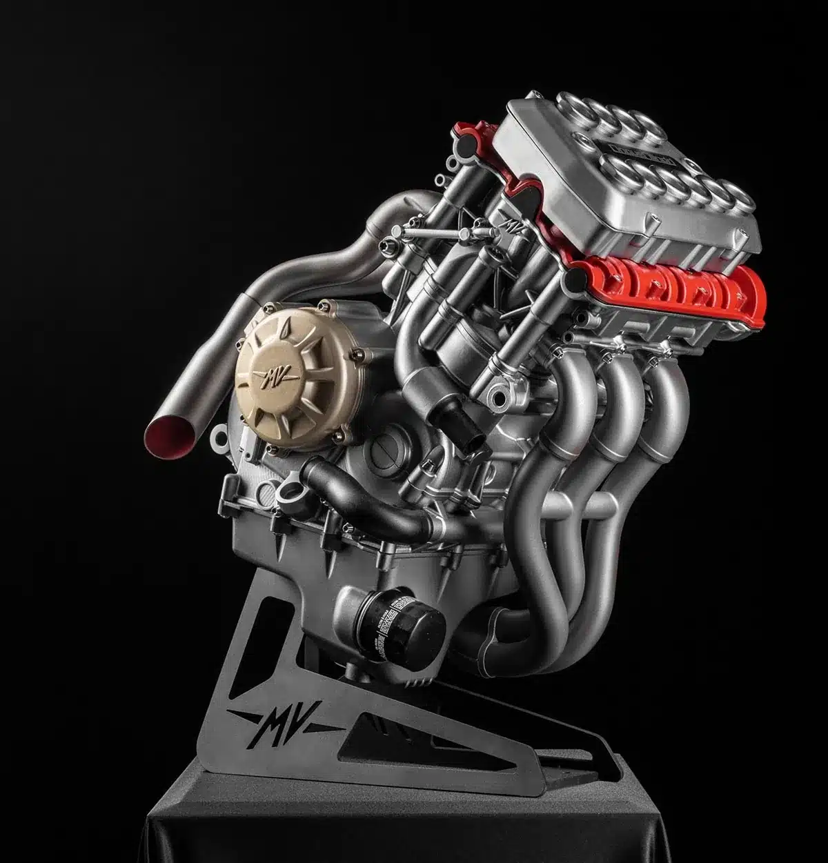 La face avant laisse du moteur