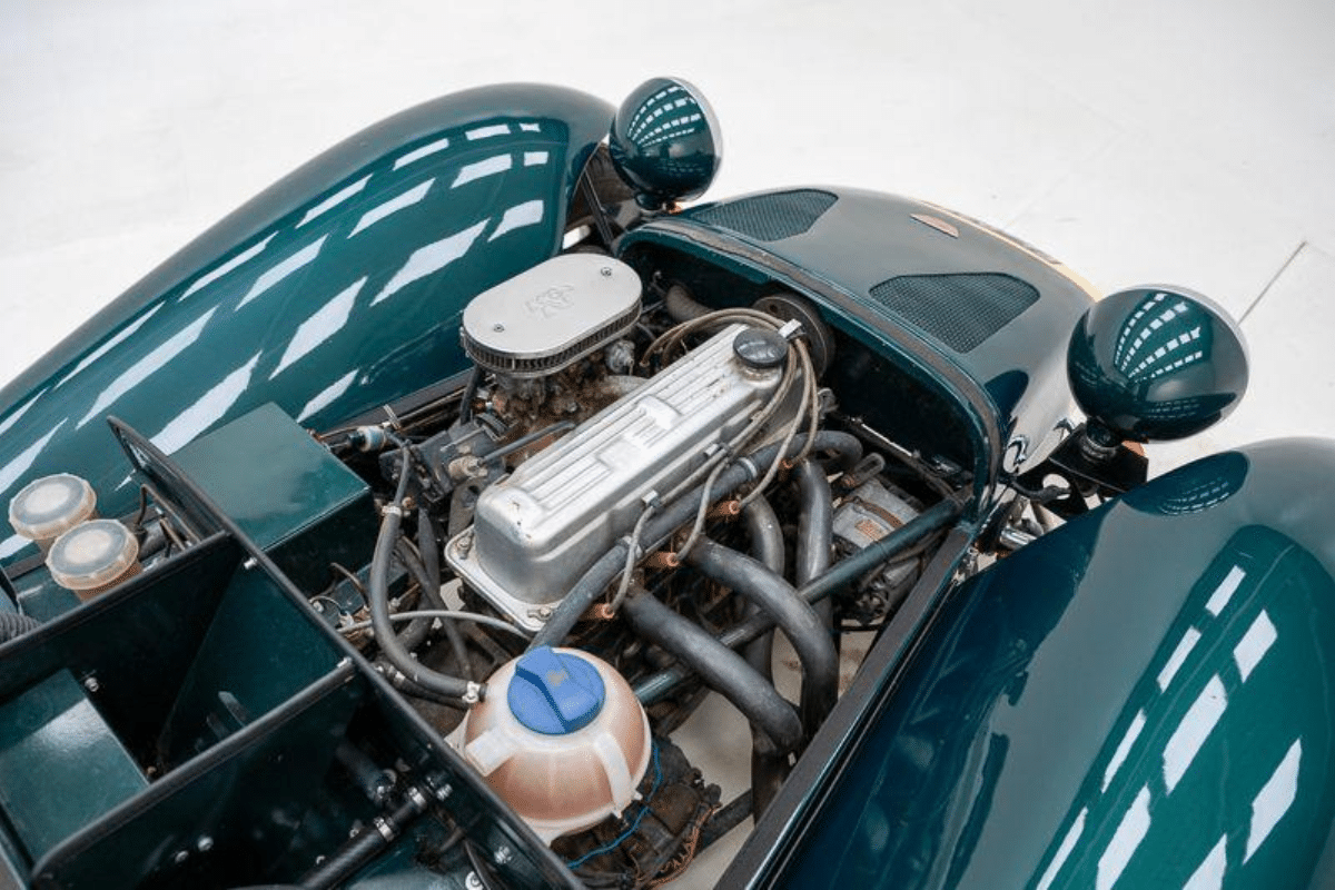 DONKERVOORT Super Eight - 1985 vue du moteur