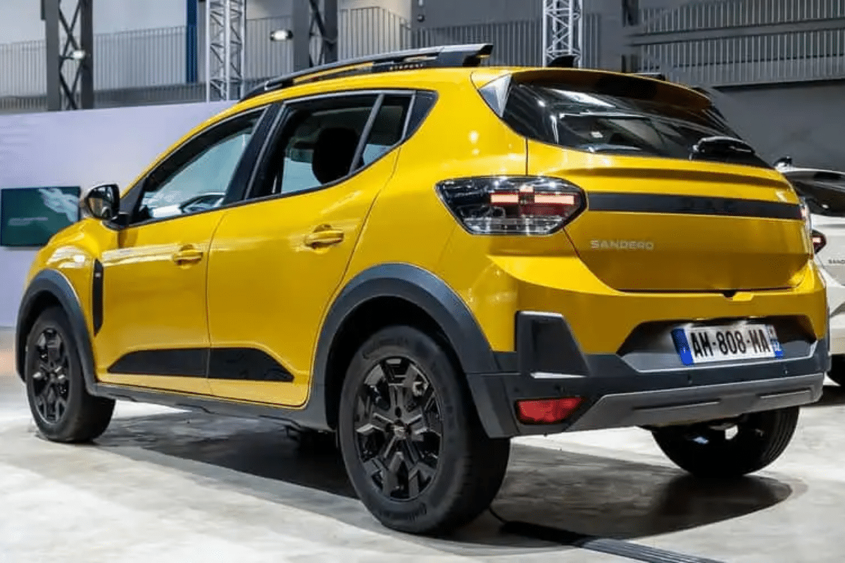 Dacia Sandero vue arrière