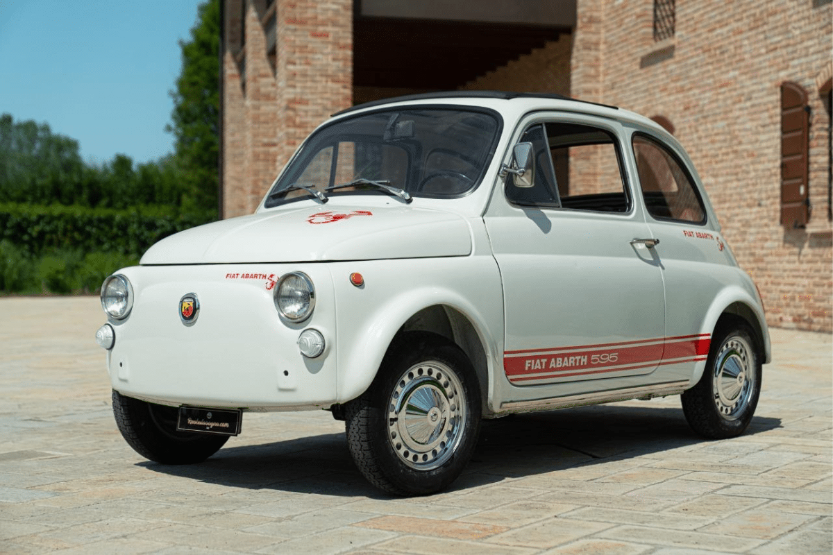 FIAT 500 L REPLICA ABARTH 5 - 1969 vue de face