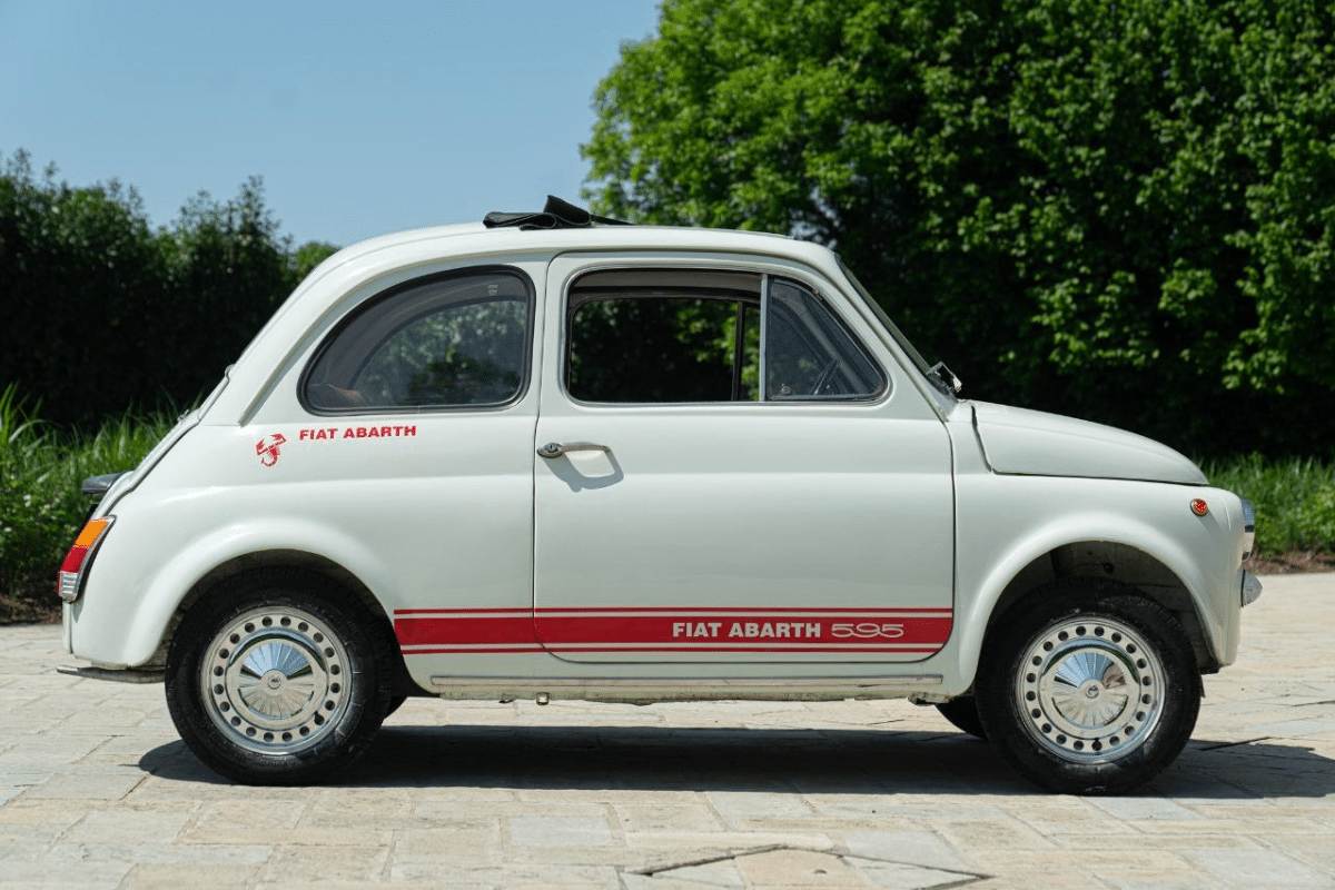 FIAT 500 L REPLICA ABARTH 5 - 1969 vue de profil