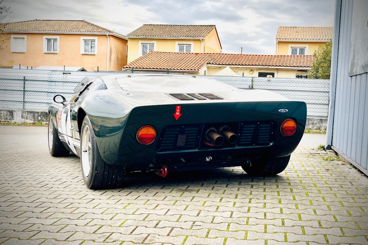 FORD GT40 GTD - 1989 vue de derrière
