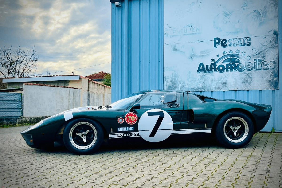 FORD GT40 GTD - 1989 vue de profil