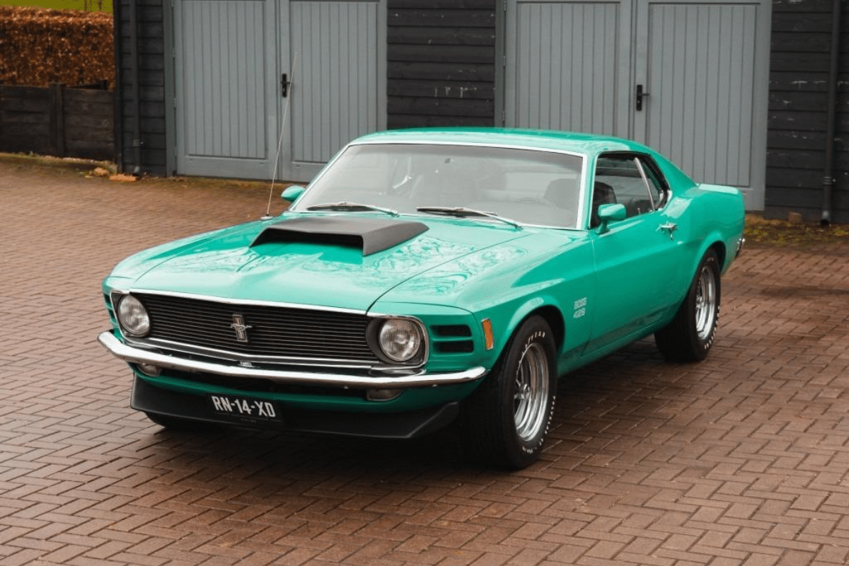 FORD Mustang Boss 429 Grabber - 1970 vue de face