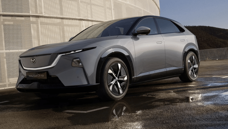 Nouveau Mazda CX-6e : plus chic et moins cher que le Tesla Model Y