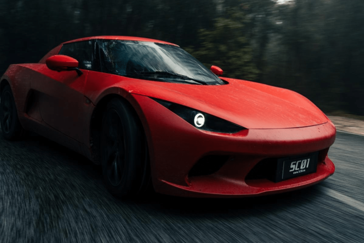 Lancia Stratos SC01 design extérieur