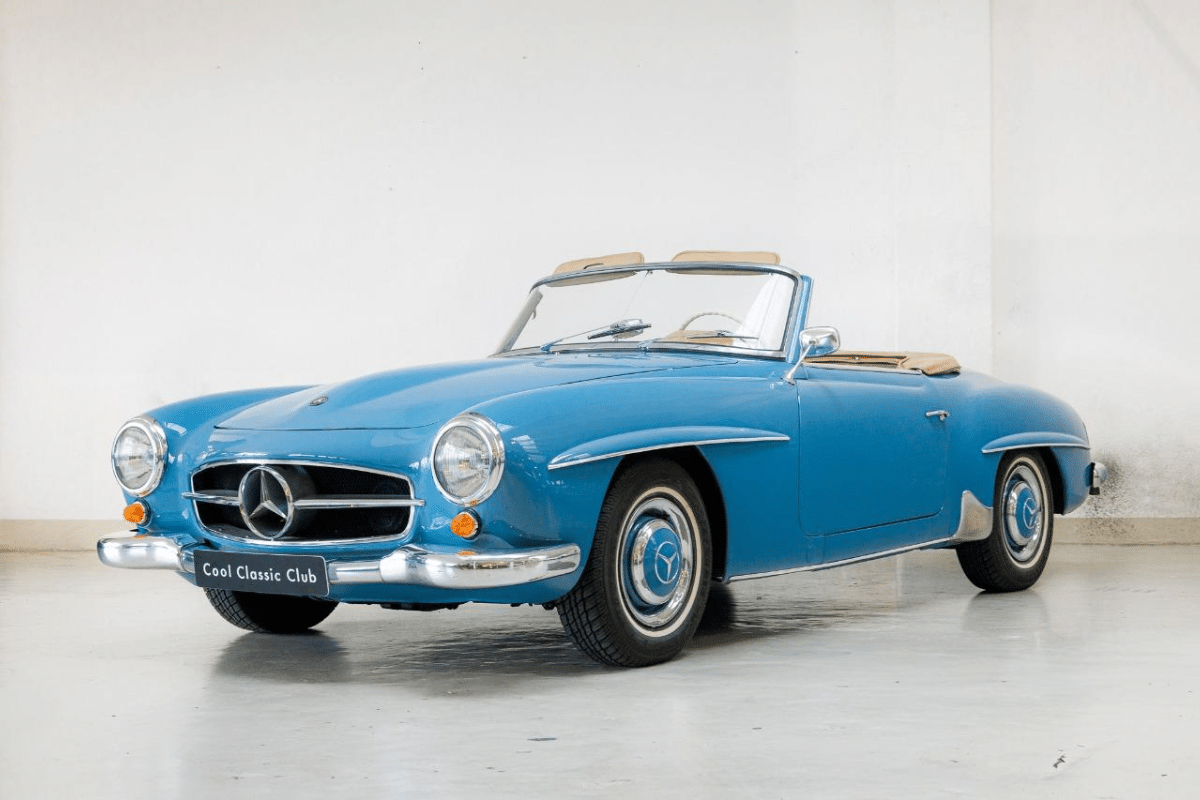 MERCEDES 190 SL - 1961 vue de face