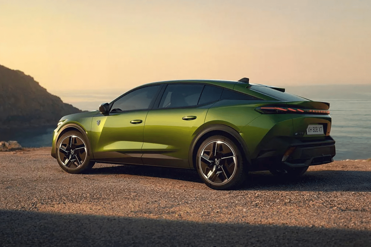 Peugeot 408 vue arrière