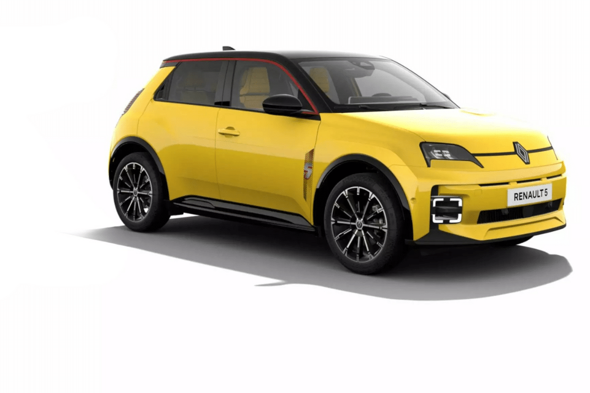Renault 5 électrique vue de face
