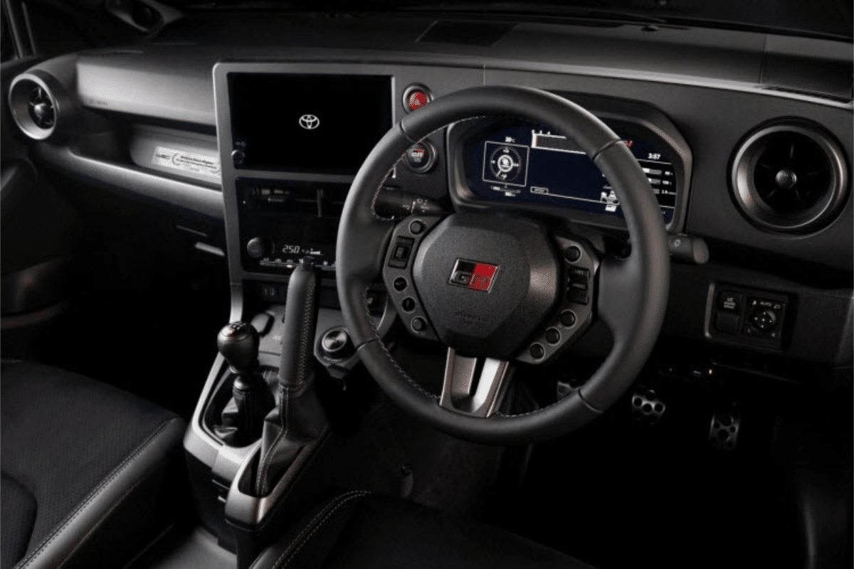 Toyota GR Yaris 9x World Champion Edition design intérieur